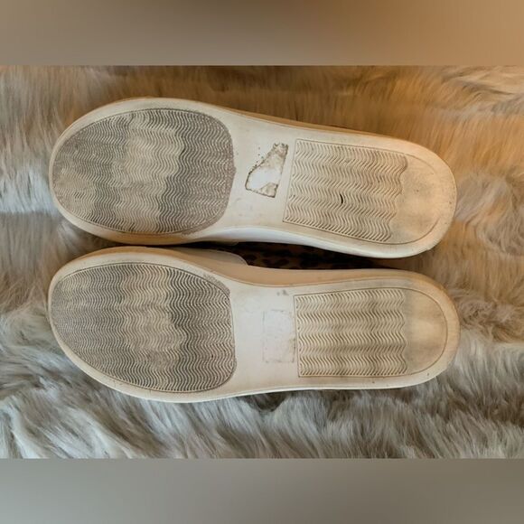 Nature Breeze Dale Leopard Print Lace Up Platform Sneaker Size 6.5 - Picture 10 of 13